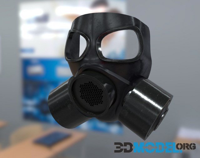 Military Gas Mask PBR