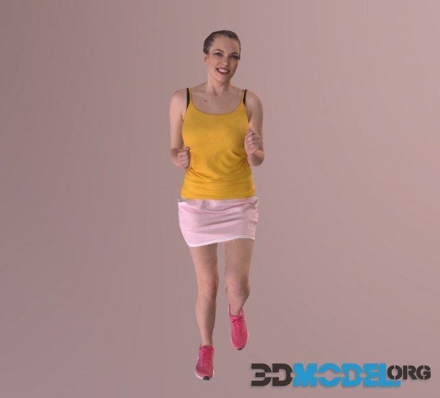 Running Woman Sports Domi Skirt Tanktop PBR