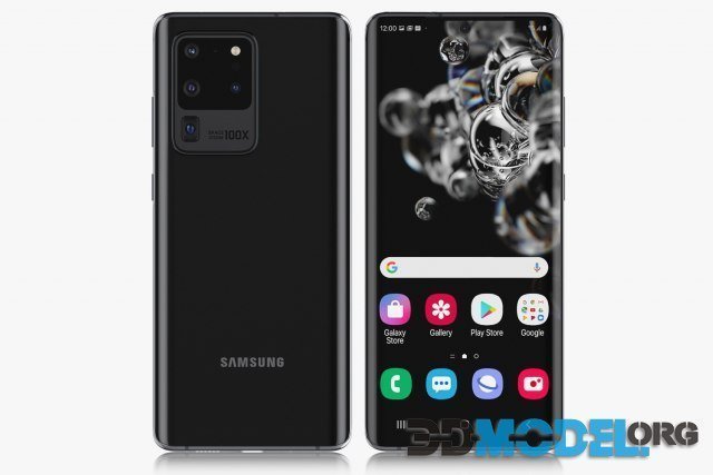 Smartphone Samsung Galaxy 20 Ultra 5G Cosmic Black