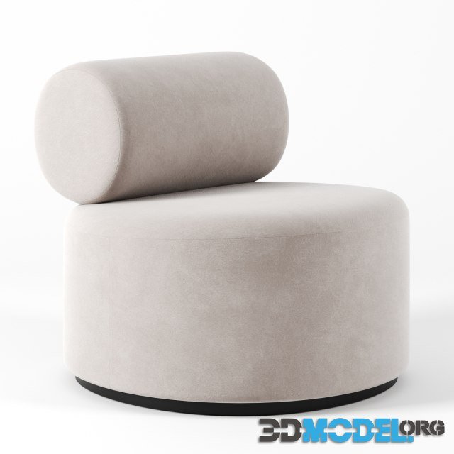 Minimal Sinclair Lounge Chair by Fest