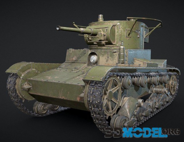 Soviet tank T26 PBR