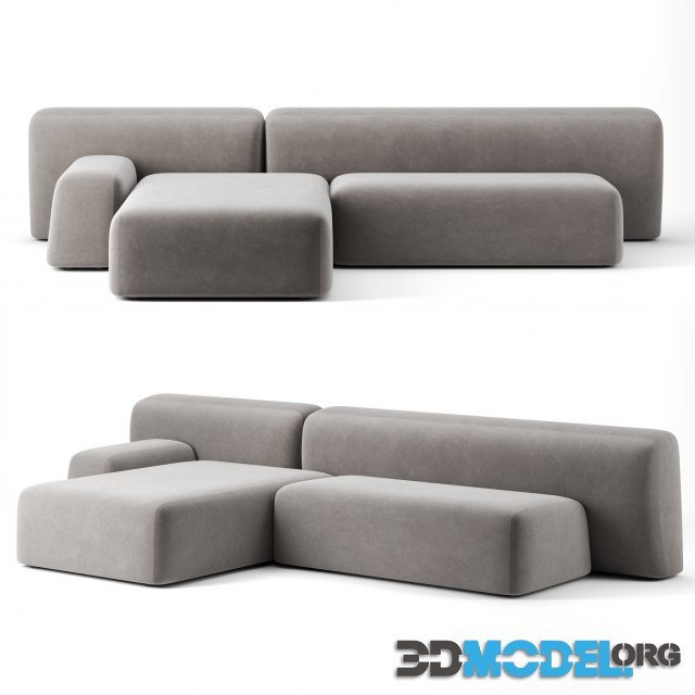 Suiseki modern Sofa by La Cividina