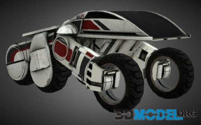 Syd Mead Vehicle, Mass Effect Style PBR