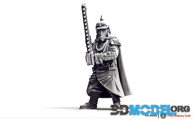 Valour Korps – Sergeant Reinhard – Sculpture