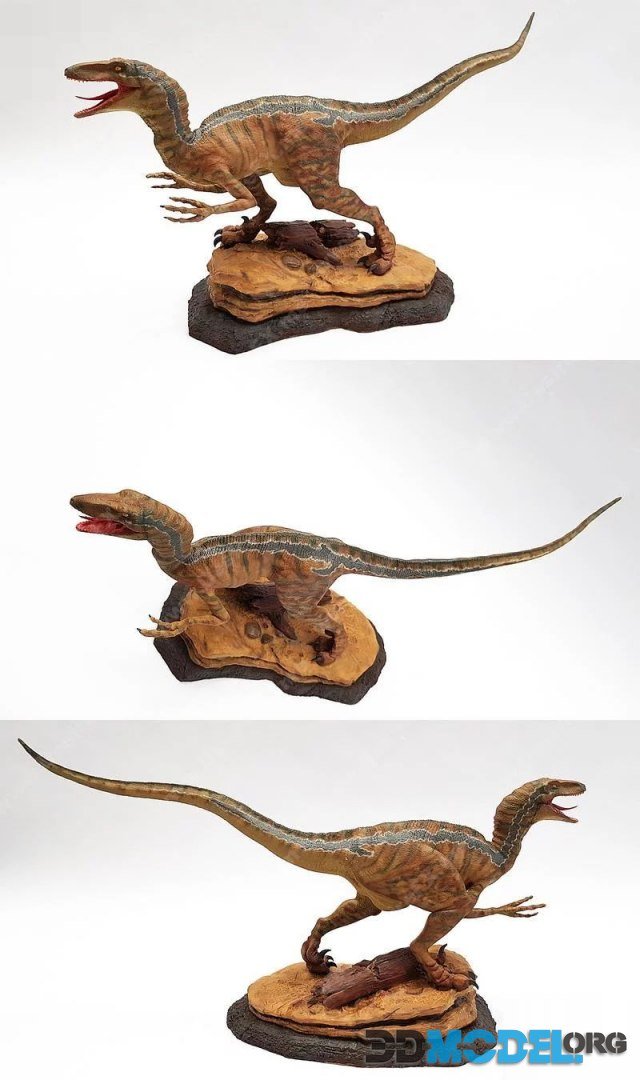Velociraptor – Printable Sculpture