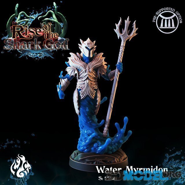 Water Myrmidon – Sculpture
