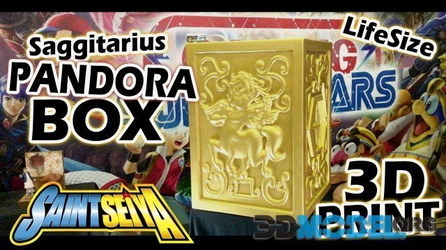 Saint Seiya Pandora Gold Boxes (Printable)