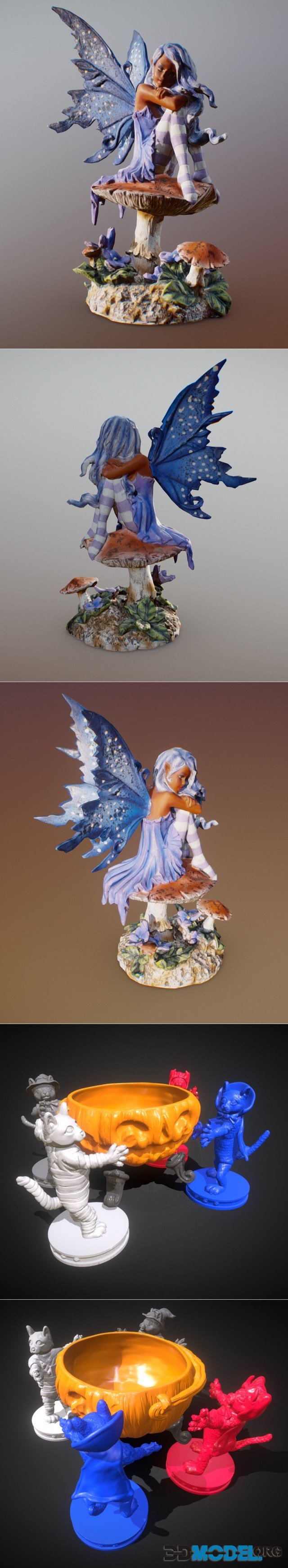 Violet Pixie Fairy and The Great Pumking Dance Candy Dispenser – Printable