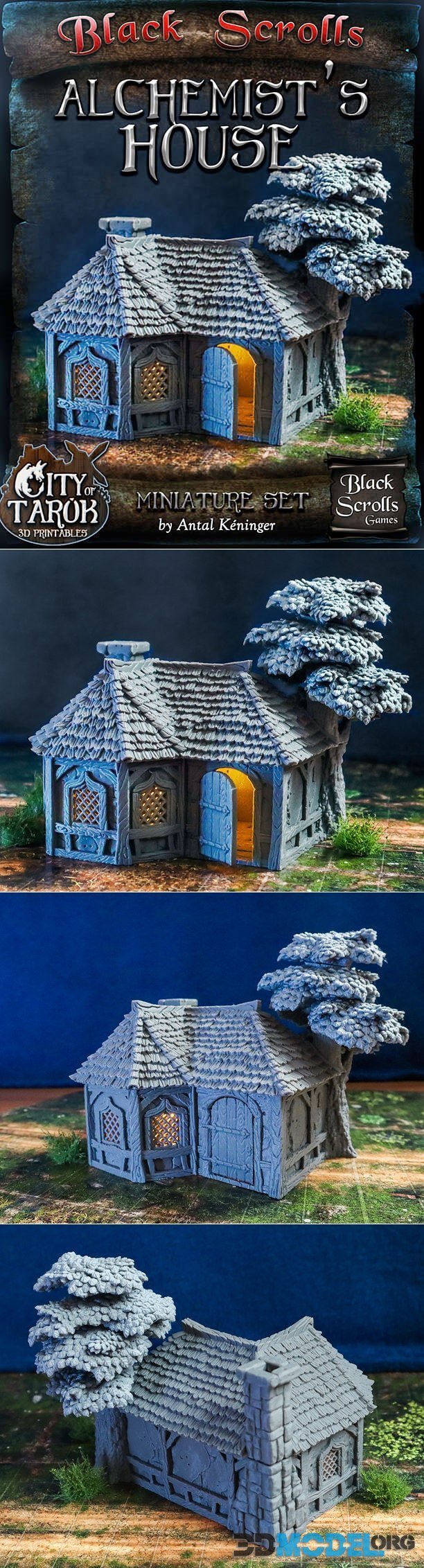 City of Tarok - Alchemists House – Printable