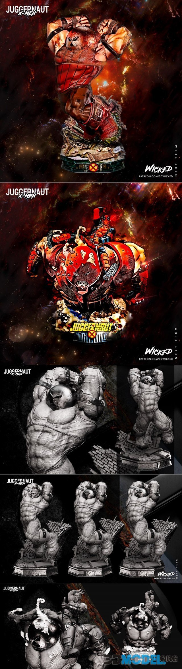 Wicked - Juggernaut and Bust – Printable