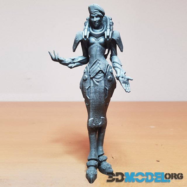 3D Model Moira Blackwatch Skin Overwatch Printable Figurine 