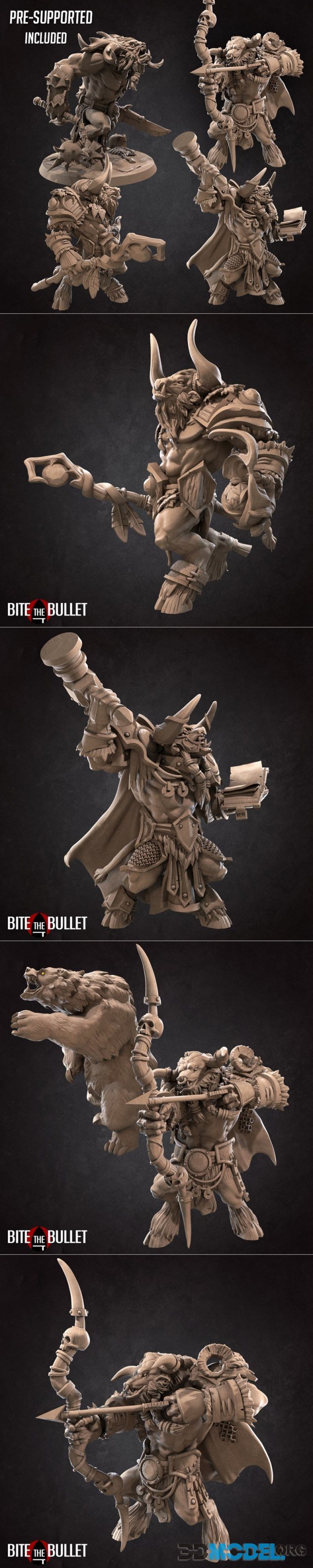 Bite the Bullet - Minotaur Pack – Printable