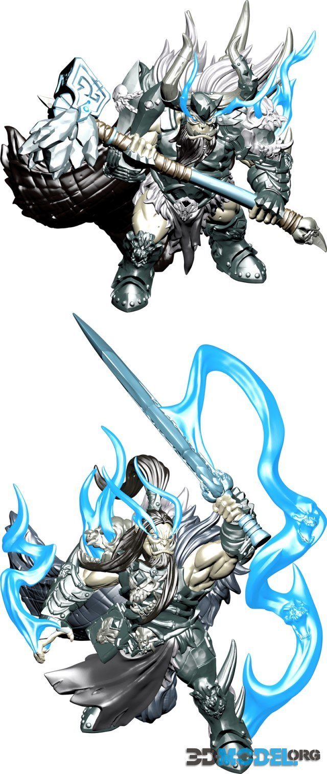 Qrothak Doomfist and Kentargh Qrotar – Printable