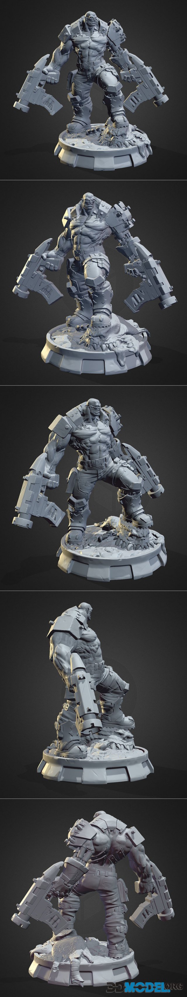 Orc Cyborg – Printable