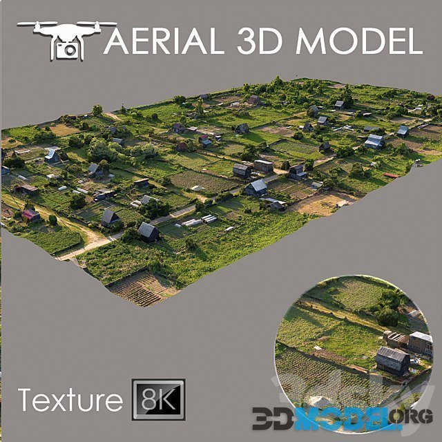 Aerial scan 16 (Farm environment)