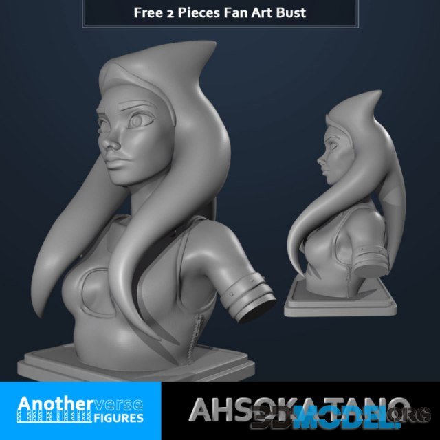 Ahsoka Tano Bust – Printable