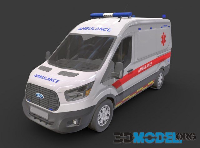 Ambulance car PBR