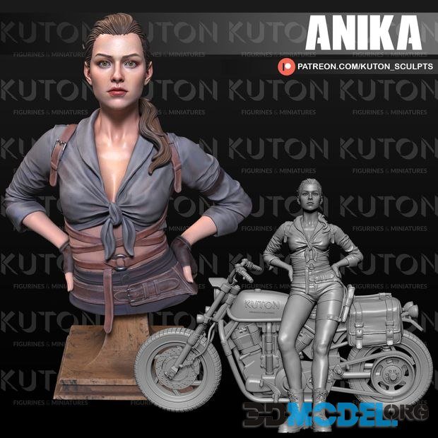 Anika and Motor – Printable – Kuton