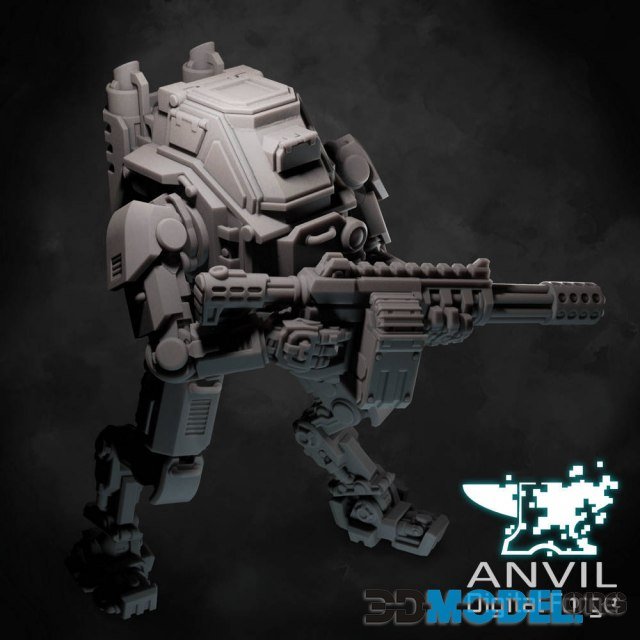 Anvil Digital Forge – Light Assault Mech – Printable