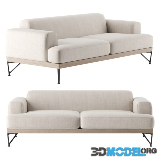 Modern sofa ARMSTRONG by De La Espada