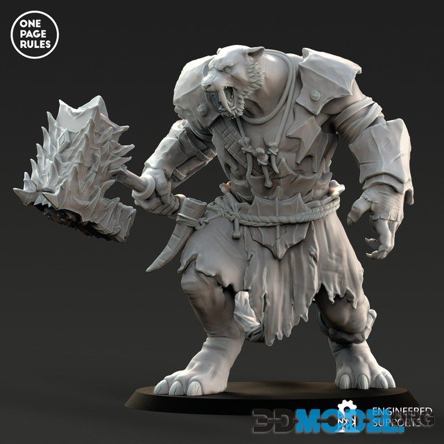 One Page Rules – Beastmen Brute Giant (Printable)