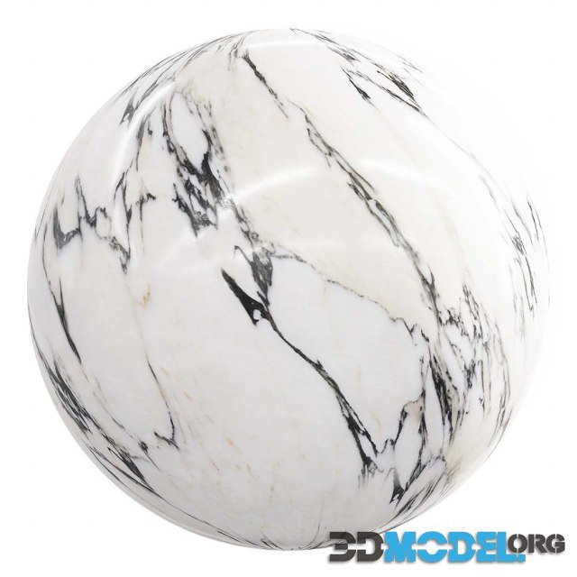 Black and white marble 23-03 8K