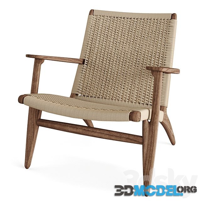 Lounge Chair CH25 by Carl Hansen