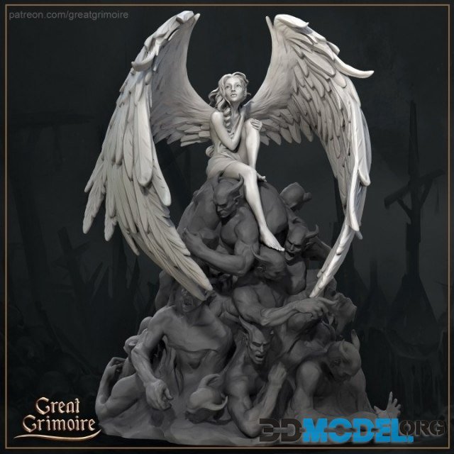 Children of Light and Dark – Printable Figure