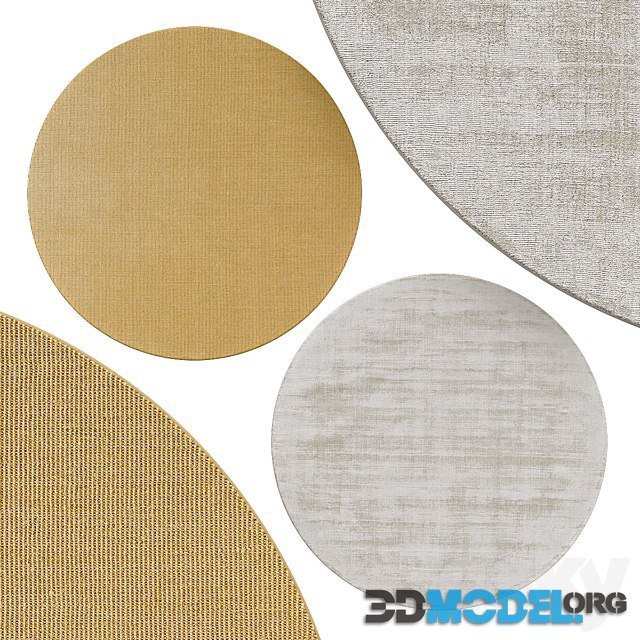 Circle Rugs (two colors)