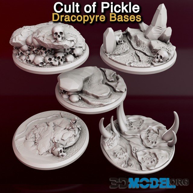 Cult of Pickle – Dracopyre Clans (Printable set)