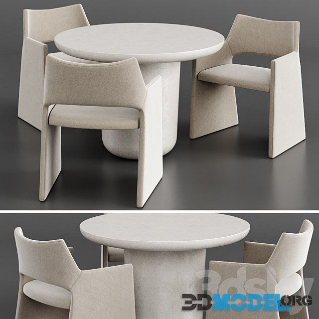 Dinning Set 15 with CB2 LOLA table