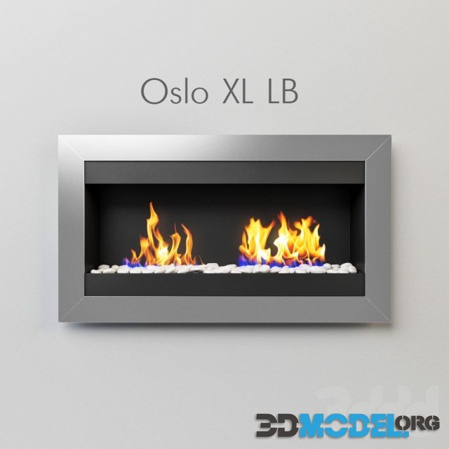 Modern biofireplace Oslo XL LB