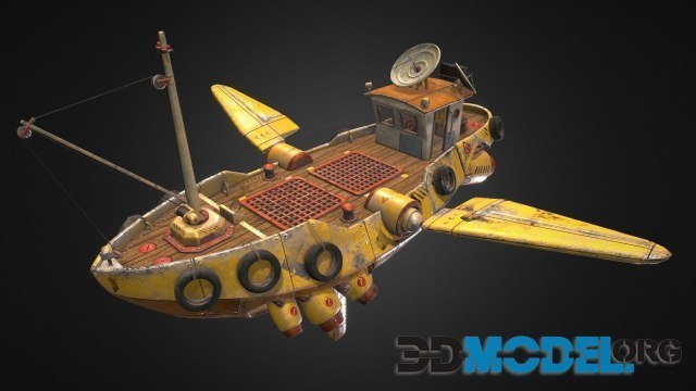 Flying ship PBR