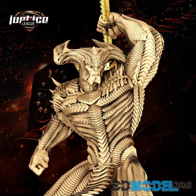 Justice League – Steppenwolf – Sculpture