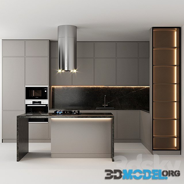Kitchen 36 with kitchen appliance