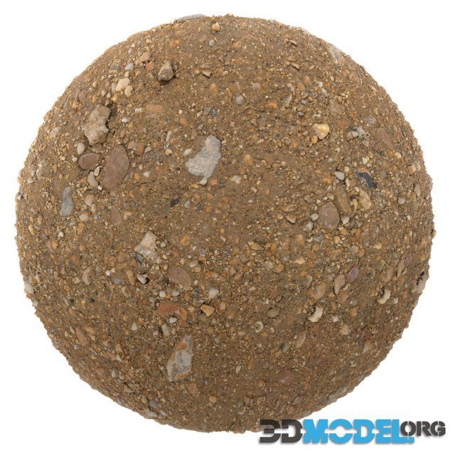Mud with stones 1