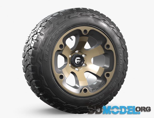 OFF ROAD WHEEL AND TIRE 2 PBR