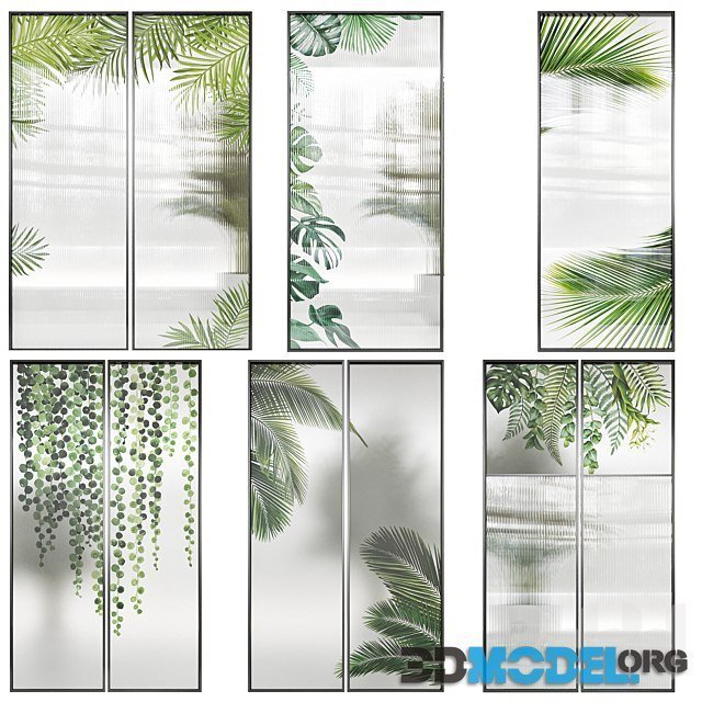 Phyto Glass Partition set