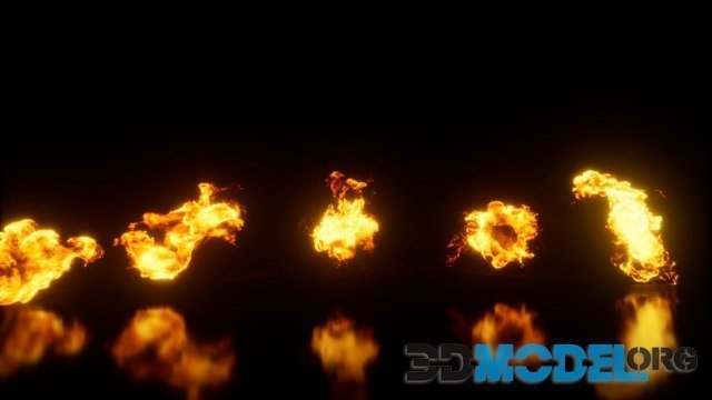 Real Fire Pack 2d Effect Pack