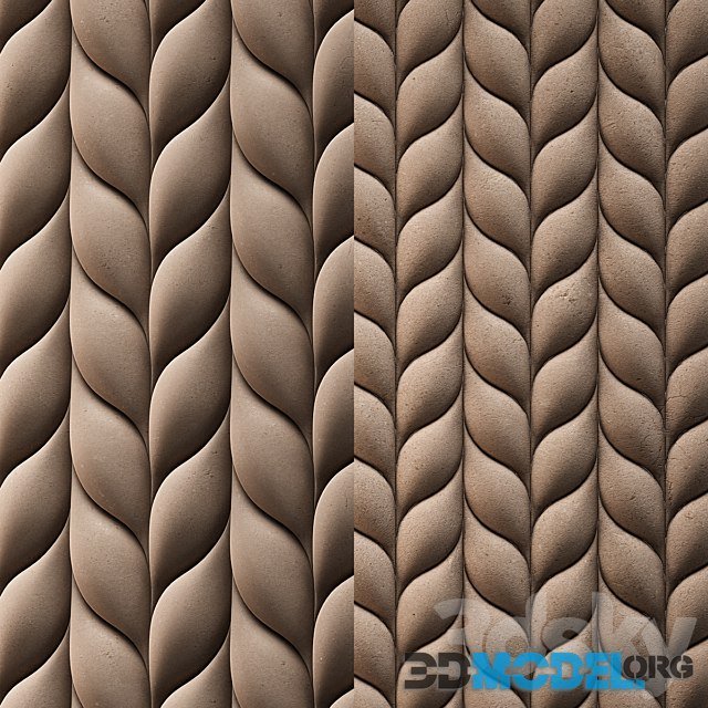 TRECCIA Panel By 3D Surface