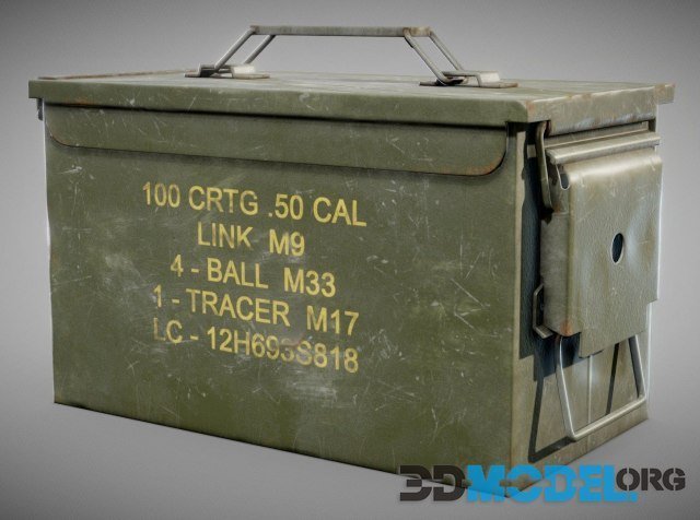 Used millitary Ammo box M2A1 PBR