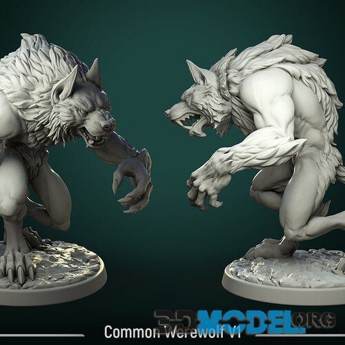 White Werewolf Tavern – Common Werewolf V1 – Printable
