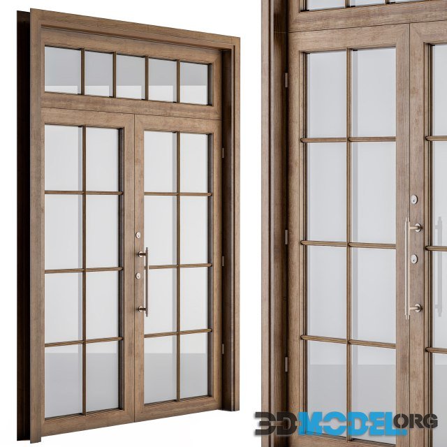 Wooden Vintage Glass Door by ProfilDoors