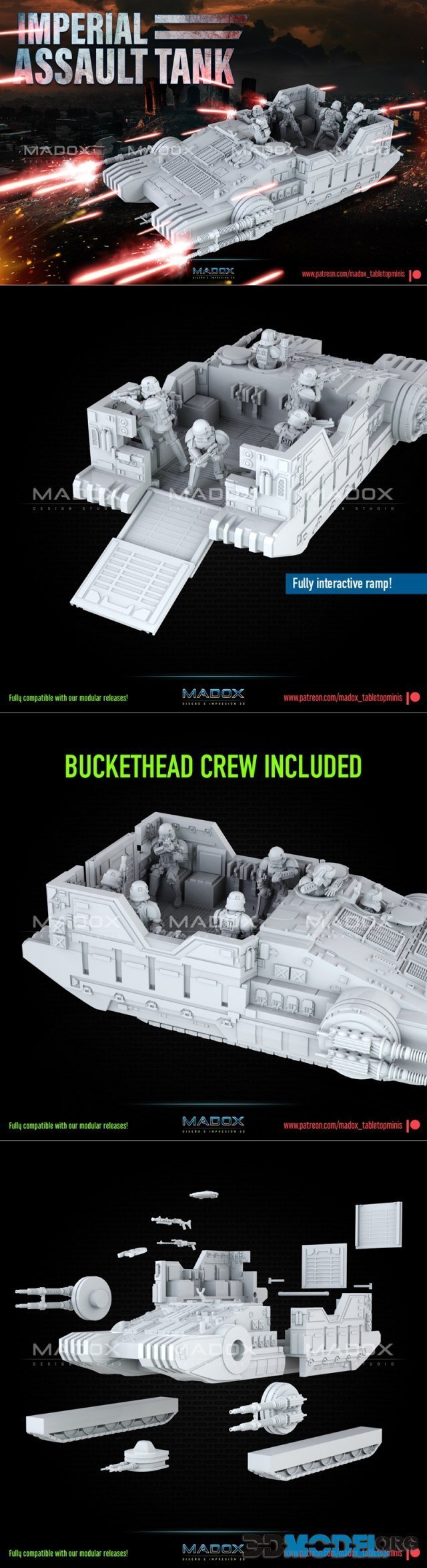 Imperial Assault Tank – Printable