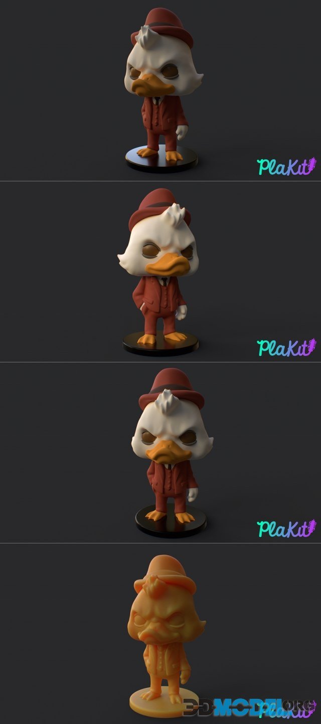 PlaKit Howard The Duck – Printable
