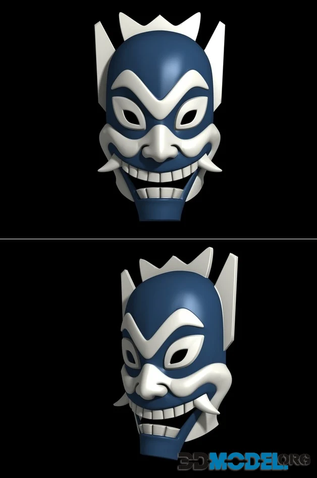 Blue Spirit Mask - Avatar The Last Airbender – Printable