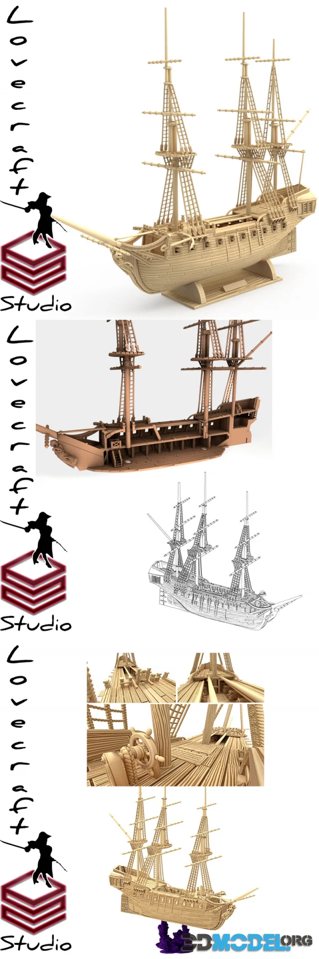 La Concorde - Frigate – Printable