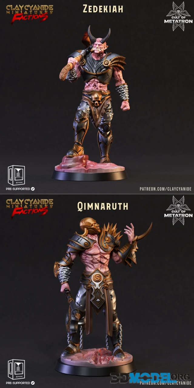 Qimnaruth and Zedekiah – Printable