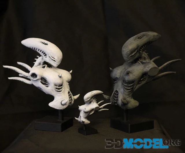 Alien Xenomorph Bust – Printable