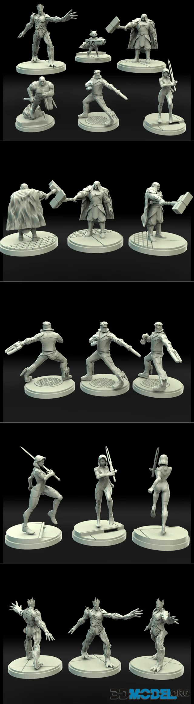 Legion Miniatures Pack 02 – Printable
